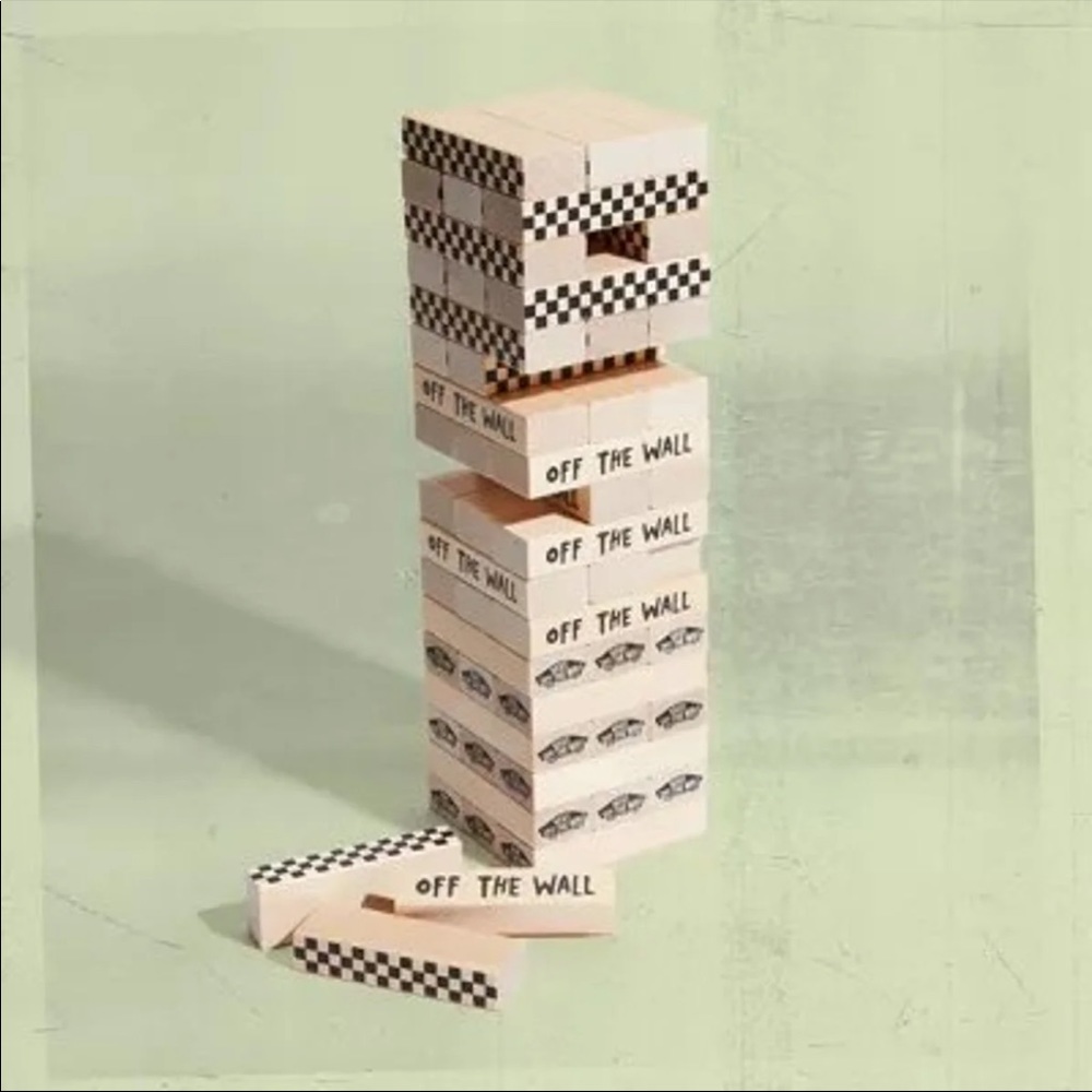 NEW Vans Jenga Exclusive Stacking Game